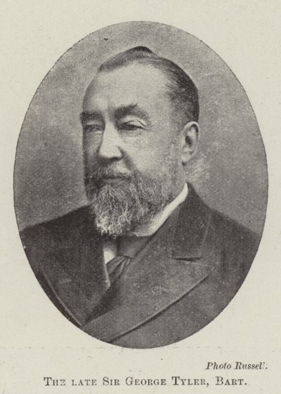 afdøde Sir George Tyler; Baronet af English Photographer