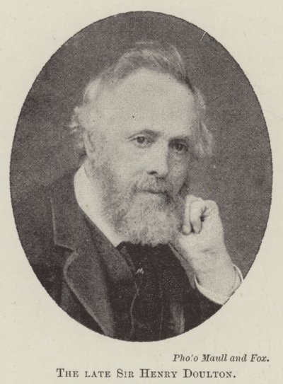 Den afdøde Sir Henry Doulton af English Photographer