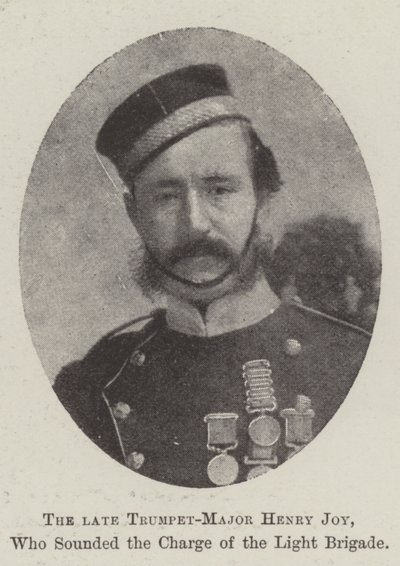 Den afdøde trompet-major Henry Joy, der lød opladningen af den lette brigade af English Photographer