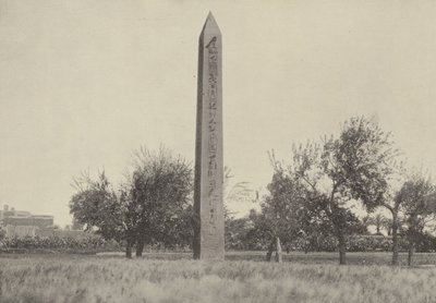 Obelisken i Heliopolis, hvor Moses blev uddannet af English Photographer