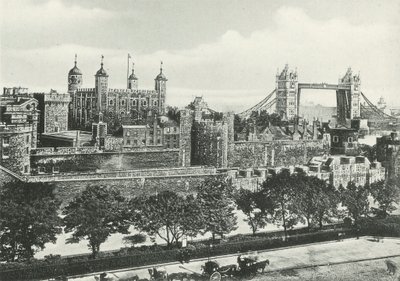 Tower of London og Tower Bridge af English Photographer