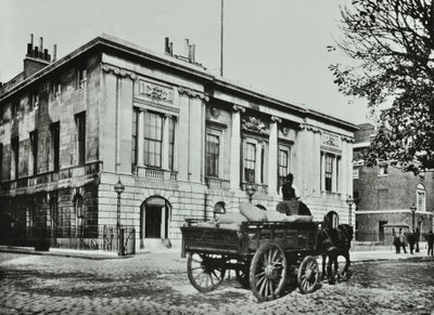 Trinity House, Trinity Square, City of London, 1890 af English Photographer
