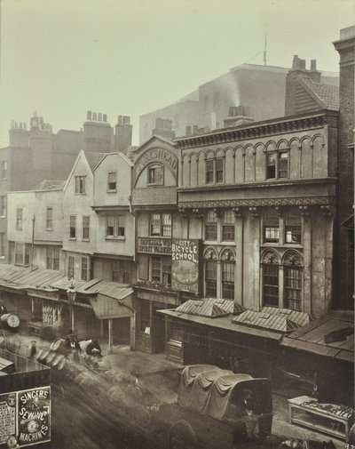 Turks Head, Aldgate, London, 1883 af English Photographer