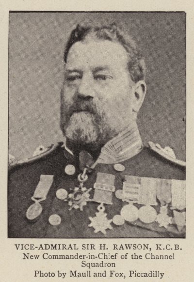 Viceadmiral Sir H Rawson, KCB af English Photographer