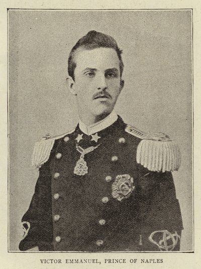 Victor Emmanuel, Prins af Napoli af English Photographer