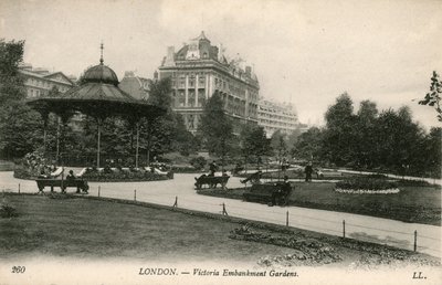 Victoria Embankment Gardens, London af English Photographer