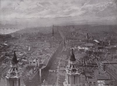 Udsigt fra St. Pauls, mod vest af English Photographer