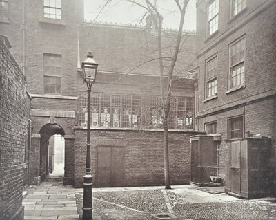 Udsigt over Barnards Inn, 1879 af English Photographer
