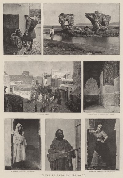 Udsigt i Tanger, Marokko af English Photographer