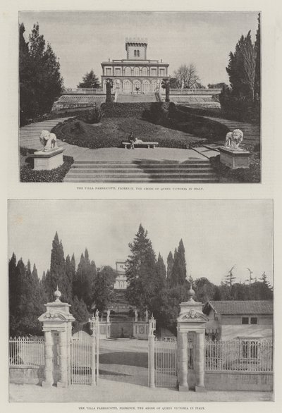 Villa Fabbricotti i Firenze af English Photographer