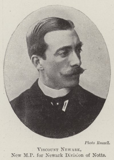 Viscount Newark, nyt MP for Newark Division of Notts af English Photographer