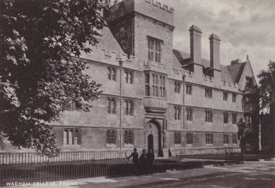 Wadham College, Front af English Photographer