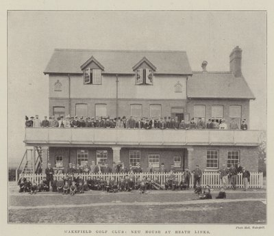 Wakefield Golf Club, New House at Heath Links af English Photographer