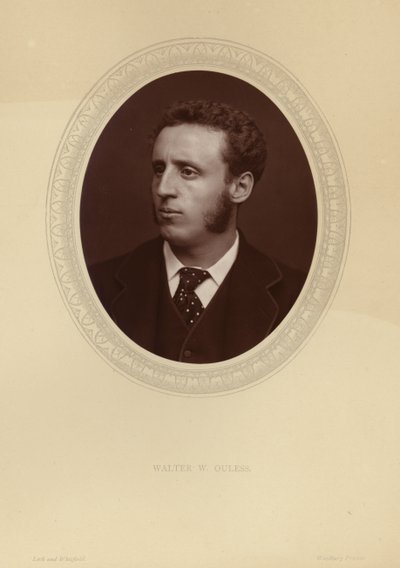 Walter William Ouless, britisk portrætmaler af English Photographer