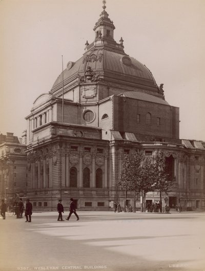 Wesleyan Central Buildings af English Photographer