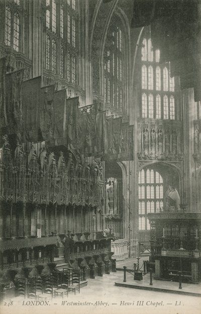 Westminster Abbey, Henry III Kapel af English Photographer