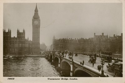 Westminster Bridge, London af English Photographer