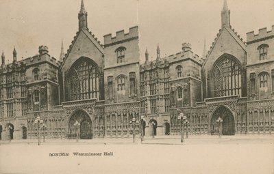 Westminster Hall, London af English Photographer