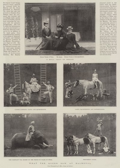 Hvad dronningen så på Balmoral af English Photographer
