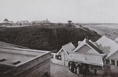 Whitley Bay, The Links (s/h-billede) af English Photographer