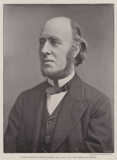 William Edward Hartpole Lecky, LLD, DCL, MP, for Dublin University af English Photographer