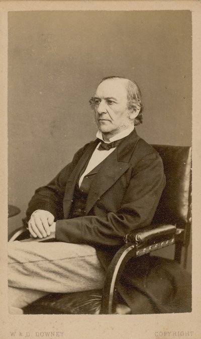 William Ewart Gladstone af English Photographer