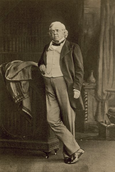 William Makepeace Thackeray, engelsk romanforfatter og satiriker (s/h foto) af English Photographer