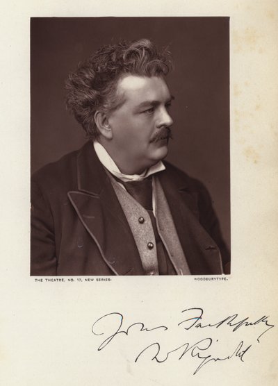 William Rignold (s/h foto) af English Photographer