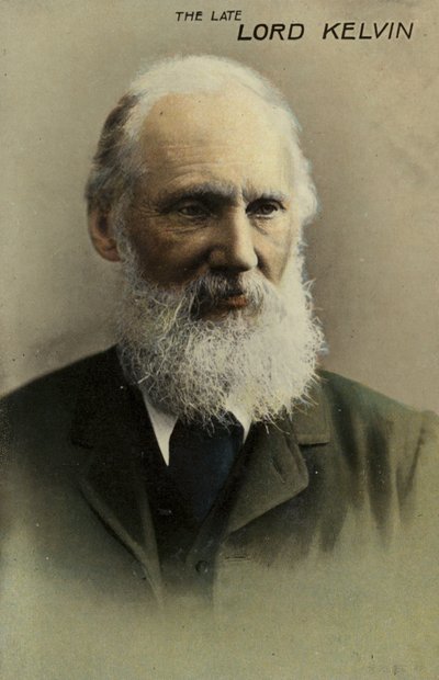William Thomson, 1st Baron Kelvin (1824-1907), britisk fysiker og ingeniør (farvet foto) af English Photographer