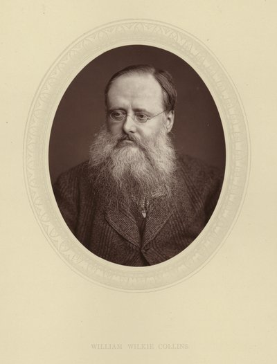 William Wilkie Collins af English Photographer