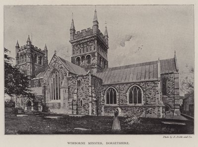 Wimborne Minster, Dorsetshire af English Photographer