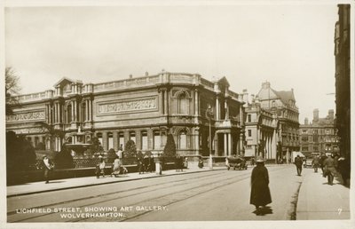 Wolverhampton Art Gallery, Lichfield Street (s/h foto) af English Photographer