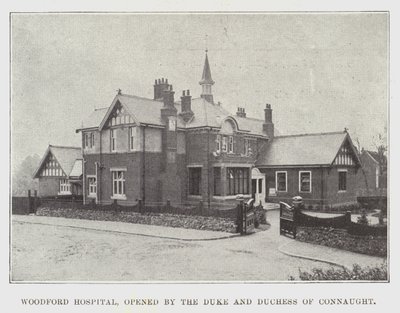 Woodford Hospital, åbnet af hertugen og hertuginden af Connaught af English Photographer