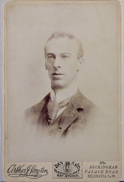 Portræt af Arthur Rackham (1867-1939) (sepiafoto) af English Photographer English Photographer