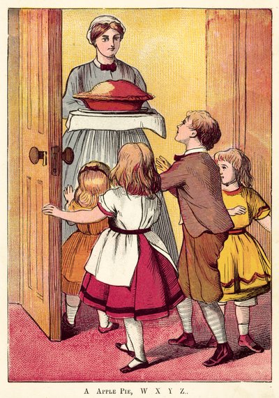 A, Æbletærte, W, X, Y, Z af English School