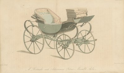 En barouche med Ackermans patentbevægelige aksler af English School