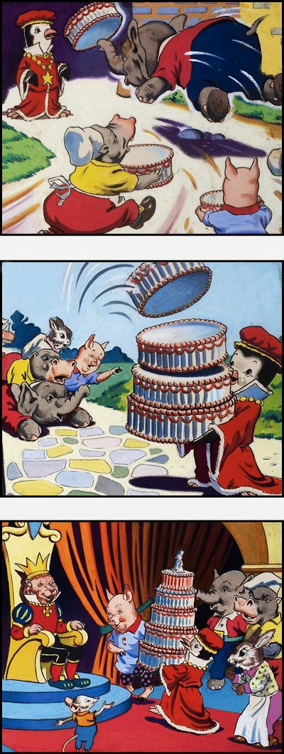 En kage til Hans Majestæt af English School