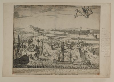 En karikatur af den østrigske arvefølgekrig, udgivet af G. Foster, London, 1743 af English School