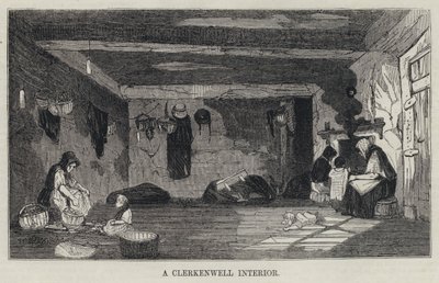 A Clerkenwell Interiør (gravering) af English School