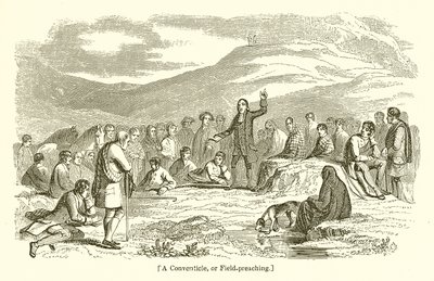 Et konventikel eller feltprædiken af English School
