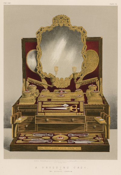 A Dressing Case af Mr Asprey, London af English School