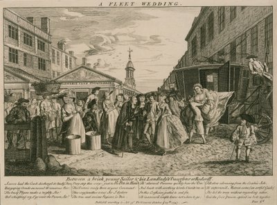 Et flådebryllup mellem en sømand og hans værtindens datter i Rederiff af English School