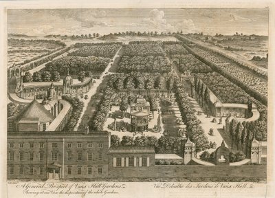 En generel udsigt til Vauxhall Gardens af English School