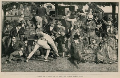 A Good Hit - en sketch ved Eton og Harrow cricketkampen af English School