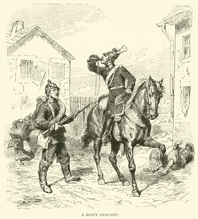 Et hastigt træk, januar 1871 af English School
