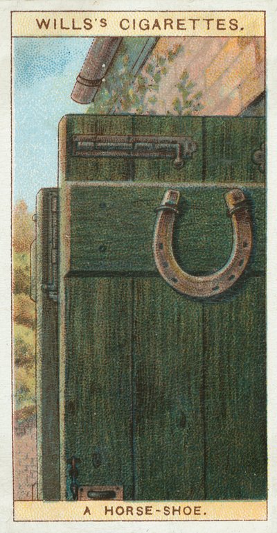 En hestesko (chromolitho) af English School