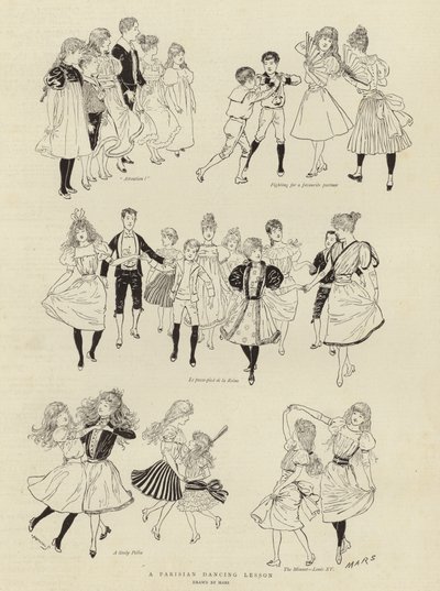 En parisisk danselektion af English School