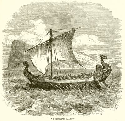 En fønikisk Galley af English School