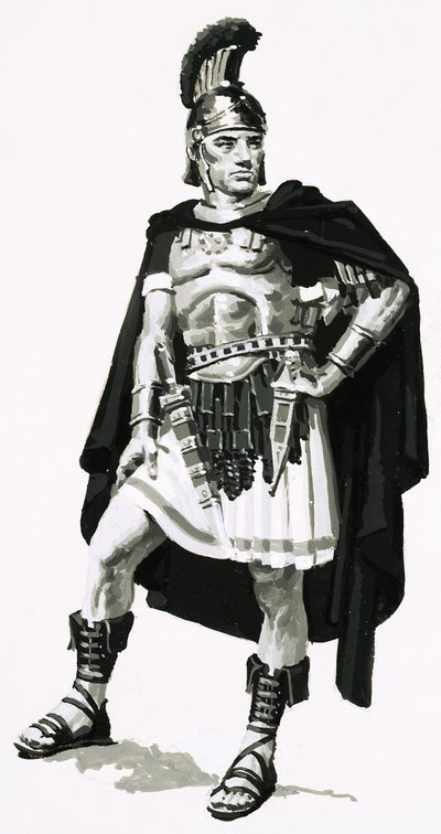 En romersk legionær af English School