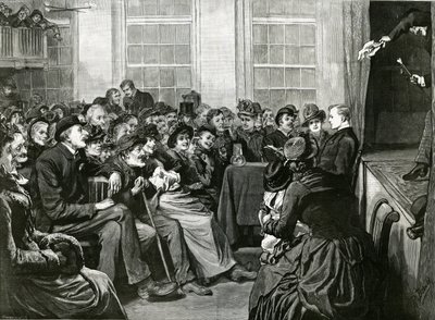 En Saturday Night Entertainment for the Poor, St Albans Hall, Baldwins Gardens, Holborn af English School